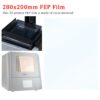 280x200mm Accessories Sheet Smooth Surface UV 3D Printer Office FEP Film Resin HD LCD Optical Grade 0.1mm Thickness For SLA DLP - Image 6