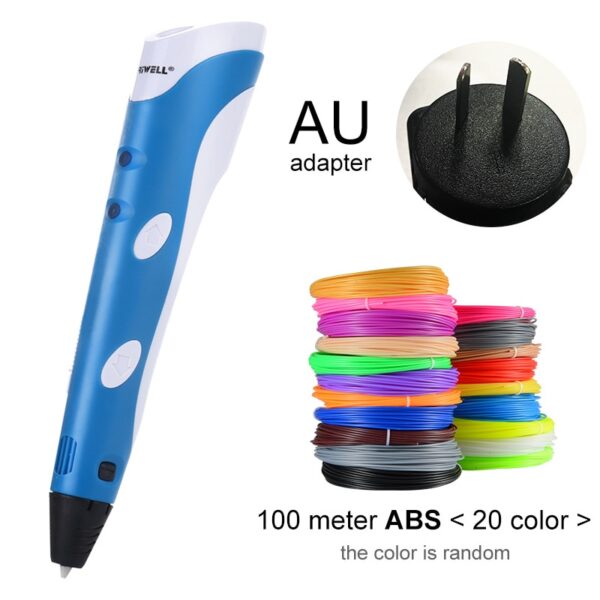 3D Pen Model 3 D Printer Drawing Magic Printing Pens With 100M Plastic ABS Filament School Supplies For Kid Birthday Gifts - Image 16