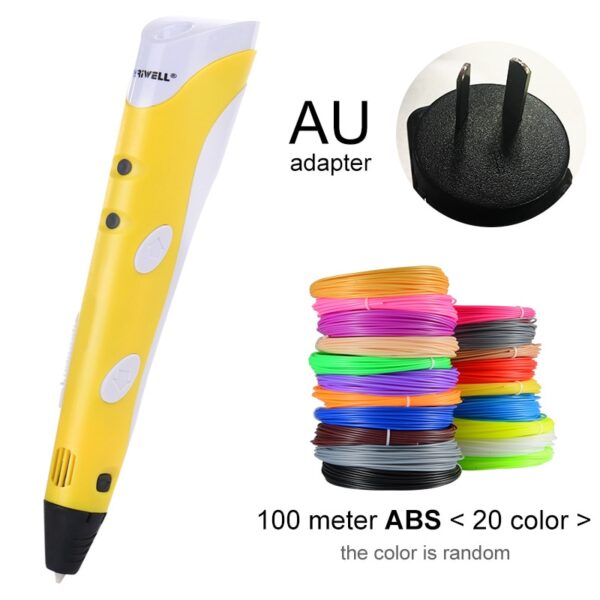 3D Pen Model 3 D Printer Drawing Magic Printing Pens With 100M Plastic ABS Filament School Supplies For Kid Birthday Gifts - Image 14