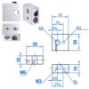 15pc/set 1.75mm Teflon Throat Tube+0.4mm Extruder Nozzle Print Heads+Heater Blocks Hotend For MK8 Makerbot ANET A8 3D Printer - Image 5