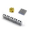 15pc/set 1.75mm Teflon Throat Tube+0.4mm Extruder Nozzle Print Heads+Heater Blocks Hotend For MK8 Makerbot ANET A8 3D Printer - Image 5