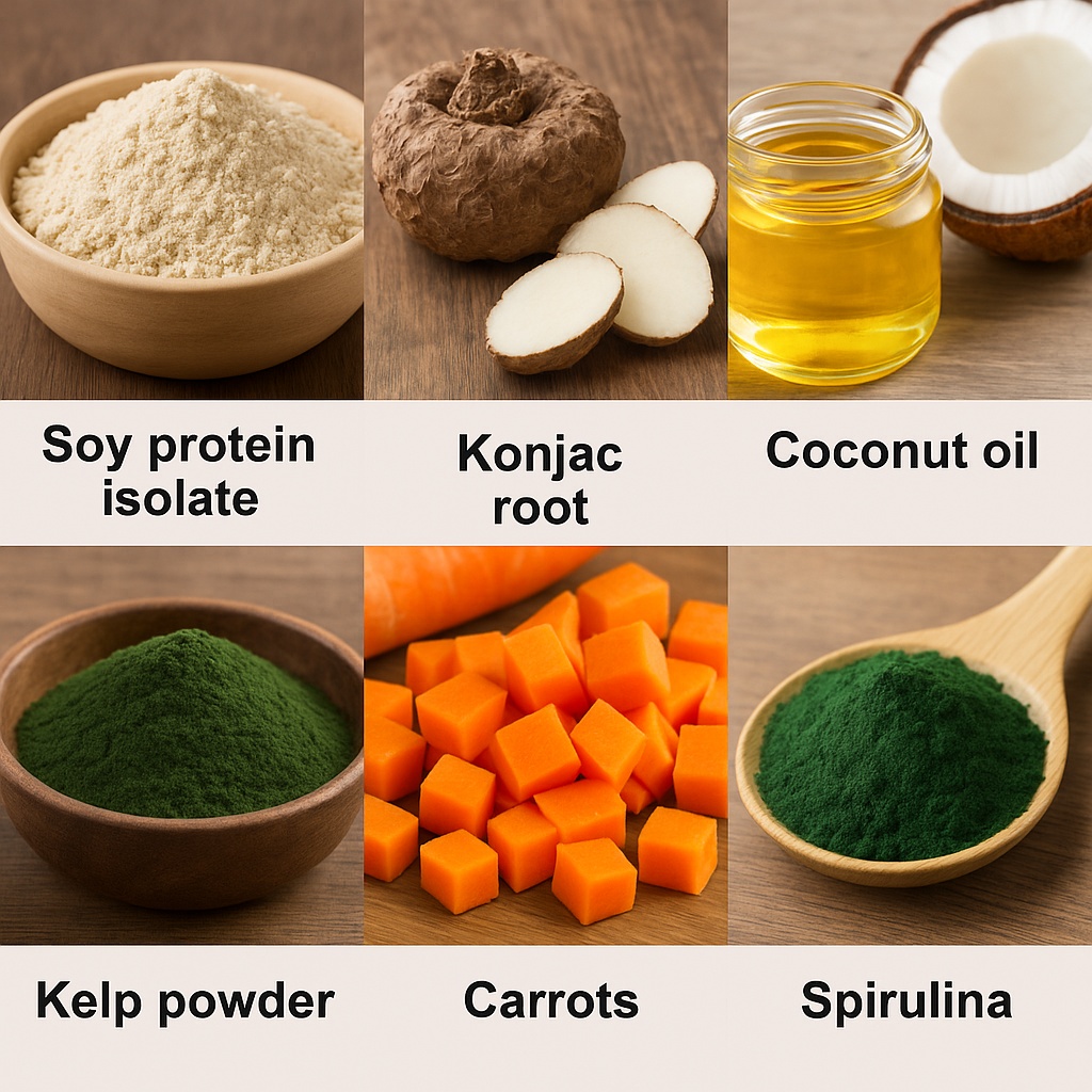 ingredients plant based seafood